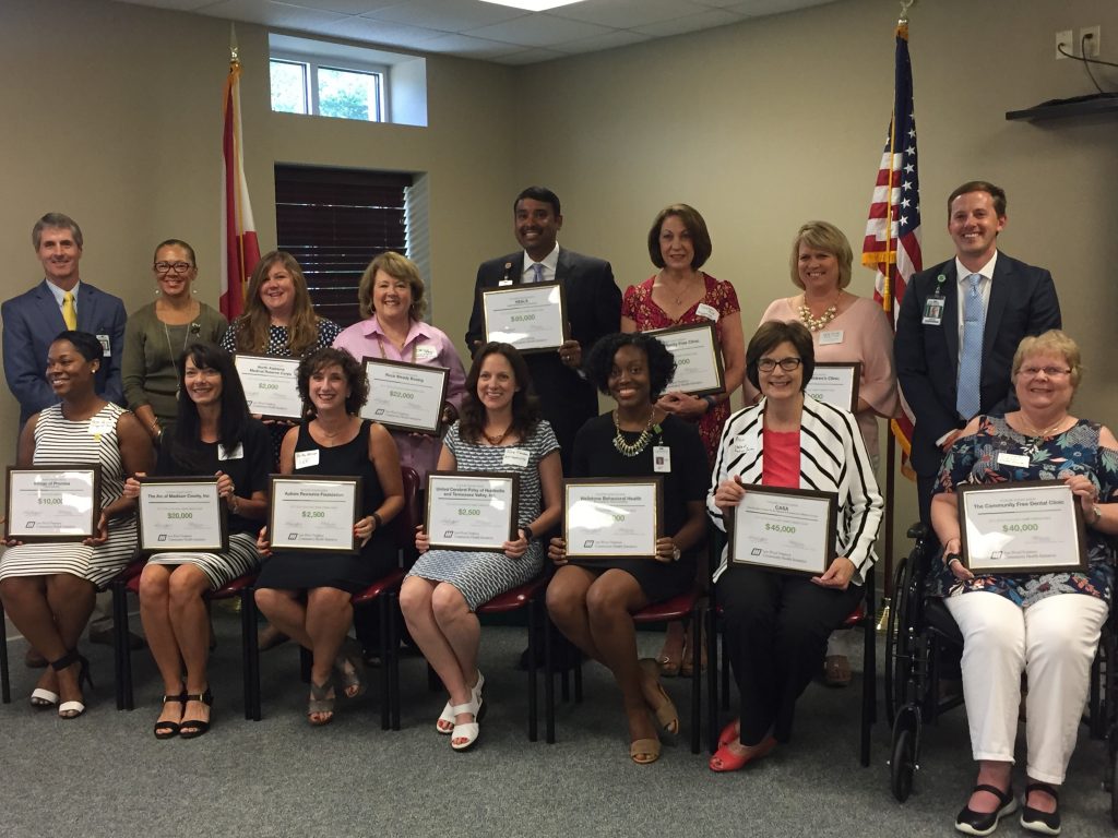 Jasmine Davis, School Services Manager, Nova Center for Youth & Family  (front row, third from the right)