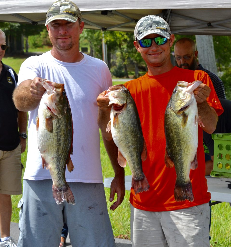 Jordan Lee and Wes Ward, First Place and Biggest Fish
